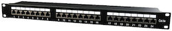 Gembird Patch Panel Shielded για Rack 1U 19" NPP-C524-002