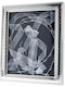Prince Silvero Hochzeitskronen-Etui Fotografierahmen Rechteck Silver/White 24x18εκ.