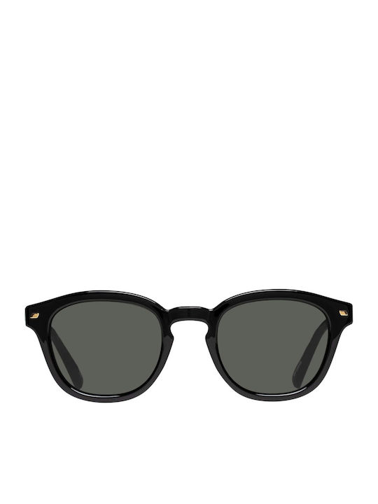 Le Specs Conga Слънчеви очила с Черно Пластмасов Рамка и Черно Леща LSP2002183