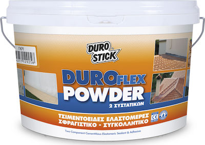 Durostick Șpaclu Duroflex Powder Adeziv de etanșare elastic, similar cimentului, gri, 2.5kg ΝΤΦΛΠΓ25 2.5kg