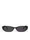 Le Specs Crush Women's Sunglasses with Black Plastic Frame and Black Lens LAS2002820