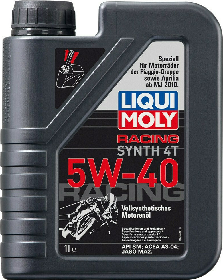 Liqui Moly Racing Synth 4T 5W-40 1lt - Skroutz.gr