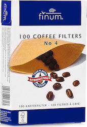 Finum 100 Filter Kaffee No4 Papier