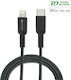 4Smarts Braided USB 2.0 Cable USB-C male - Ligh...