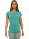 Bodymove -8 Women's Athletic T-shirt Turquoise