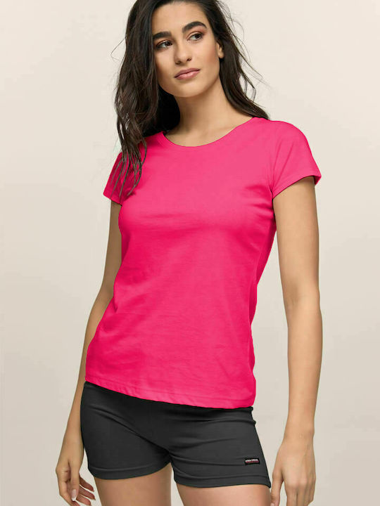 Bodymove Women's Athletic T-shirt Fuchsia