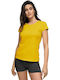 Women's T-shirt Yellow