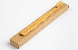 Green Elephant Bamboo Toothbrush Οδοντόβουρτσα Soft Μπεζ