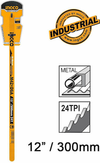 Ingco Hacksaw Blade 300mm 5pcs HSBKT12245