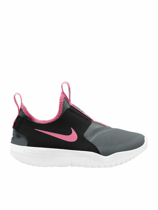 Flex Runner PS Kids Sports Shoes Running Slip-On Black