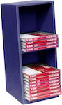 Next Classic Tabletop Case 30 CD Blue 33x15x12cm 04055-03---3