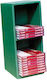 Next Classic Tabletop Case 30 CD Green 33x15x12cm 04055-05---3