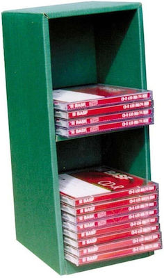 Next Suport CD de masă 30 CD Classic Green 33x15x12cm 04055-05---3