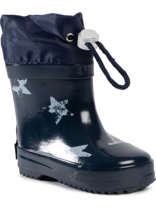 Playshoes Kids Wellies Γαλότσες με Αστέρια Navy Blue