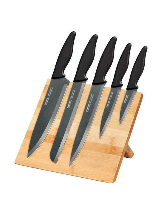 Smile SNS-4 Knife Set With Stand of Stainless Steel 5pcs