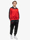 Tuta Roma Football Tracksuit Glossy Red / Black