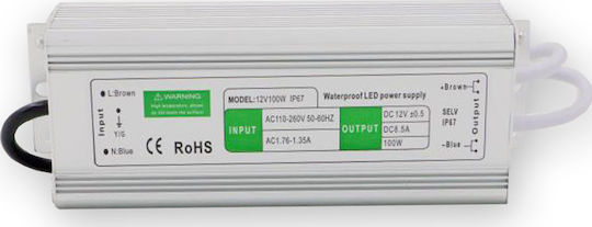 Lucas LED Τροφοδοτικό LED Στεγανό IP67 Ισχύος 200W με Τάση Εξόδου 12V
