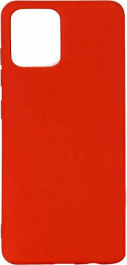 Cti Liquid Back Cover Σιλικόνης Κόκκινο (iPhone 12 / 12 Pro)