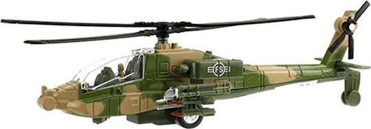 Toi-Toys Военен Хеликоптер с Светлина и Звук Хеликоптерче за 3+ Години