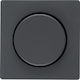 Hager Q.1/Q.3 Dimmer Switch Front Lighting in B...