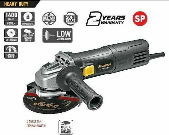 FFG AG 125 1400C HD Winkelschleifer 125mm Elektrisch 1400W