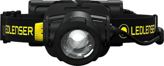 LedLenser Επαναφορτιζόμενος Φακός Κεφαλής LED IP67 με Μέγιστη Φωτεινότητα 2500lm H15R Work
