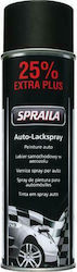 Spraila Σπρέι Βαφής Σατινέ Μαύρο 500ml