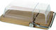 Boska Holland Cheese Dish Wooden Brown
