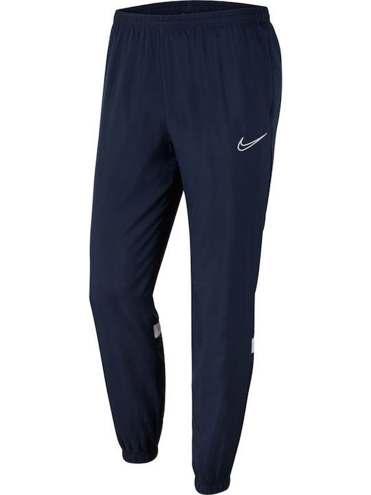 Academy Fußball Jogginghose Dri-Fit Glänzend mit Gummizug Marineblau