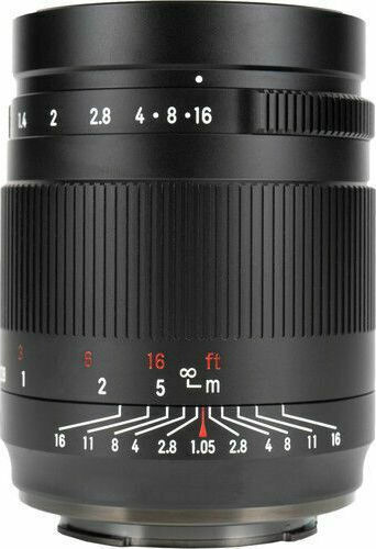7artisans Full Frame Camera Lens Photoelectric 50mm f/1.05 Fixed for Sony E Mount Black