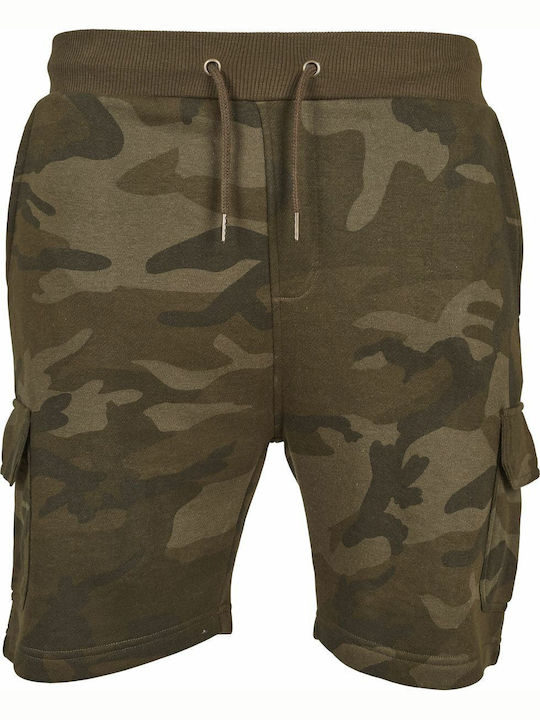 Ανδρική Βερμούδα Cargo Olive Camo