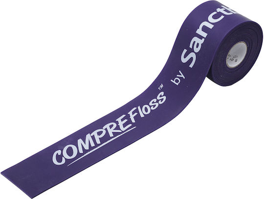 Sanctband CompreFloss Heavy Λάστιχο Floss Band 5cm x 2m Μωβ