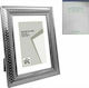 HOMie Photo Frame Silver Plated Κυψελωτή 10x15cm with Silver Frame 1pcs