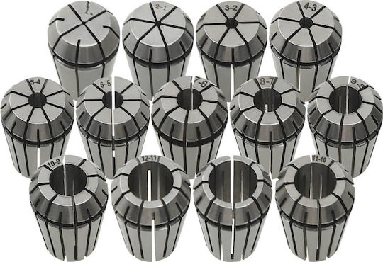 vidaXL 146722 Power Tool Accessory Set of Collet Fresco Chips 13pcs Router