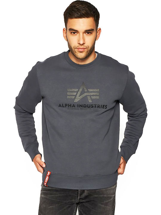 Alpha Industries Basic Men's Sweatshirt Gray