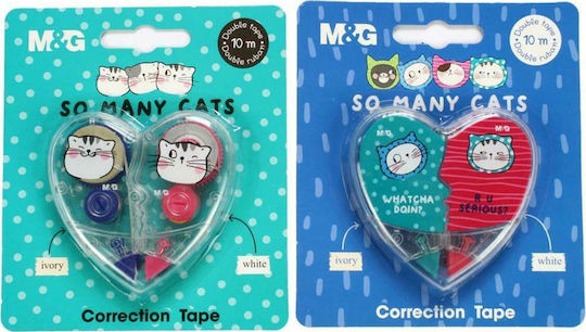 M&G So Many Cats Bandă Corectoare (Diverse modele/culori) 2buc