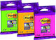 3M Haftnotizen im Würfel 75 Blätter 7.6x7.6cm Post-it (Μiverse Farben)