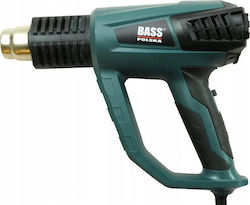 Bass Polska Πιστόλι Θερμού Αέρα 2000W με Ρύθμιση έως 600°C
