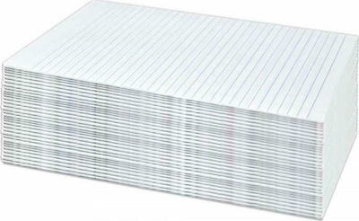 Uni Pap 400 Reference Pads A4 Ruled White