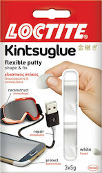 Loctite Kintsuglue 3x5gr Στόκος Γενικής Χρήσης Ελαστομερής 3x5gr Λευκός 5gr