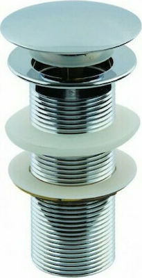 Gloria Pop Up Valve Sink Silver 09-1050