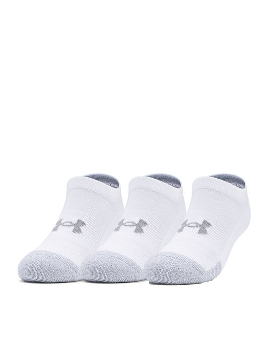 Under Armour Αθλητικά Παιδικά Σοσόνια Λευκά 3 Ζευγάρια
