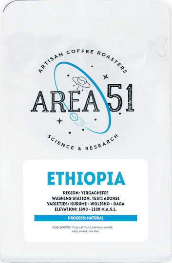 Area 51 Coffee Roasters Espresso Coffee Ethiopia Whole Beans 250gr