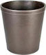 Osco Leder Büroabfallbehälter 9048 Braun 26x26x29.5cm