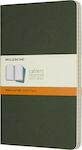 Moleskine Set 3 Caiete Cu dungi Verde