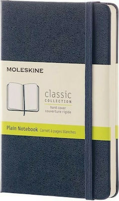 Moleskine Σημειωματάριο Ριγέ με Λάστιχο Sapphire Pocket