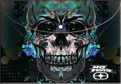 No Fear Dosare de fișiere cu Buton Negru Glass Skull No Fear Dosare de fișiere cu Buton Negru Glass Skull