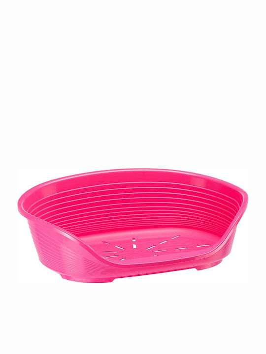 Ferplast Siesta Deluxe Canapea Pat pentru câini Fuchsia 70.5x52cm.