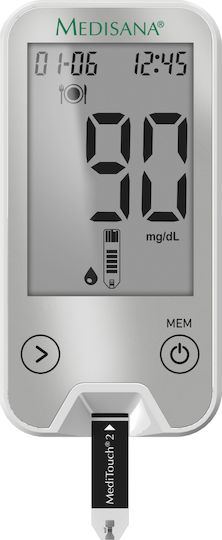 Medisana Meditouch 2 Connect Dual Glucose Meter with Bluetooth 79048