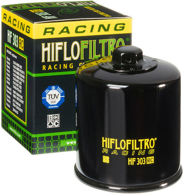 Hiflofiltro HF303RC Φίλτρο Λαδιού Μοτοσυκλέτας Versys 650